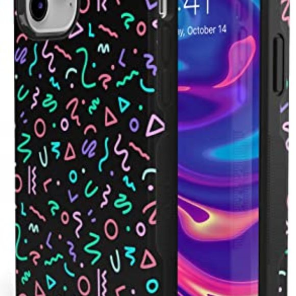 iPhone 11 Pro Max Phone CaseAlways VibingGlow in The Dark Retro Case